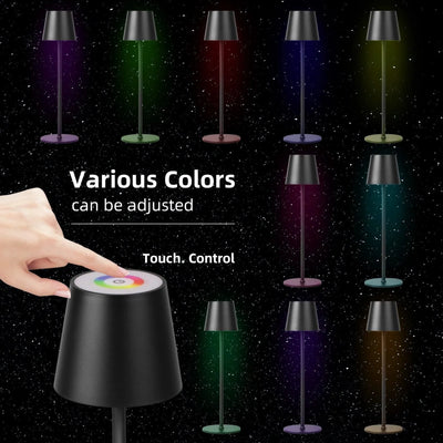 LED Night Lights USB Portable Bedside Lamp Touch Stepless Dimmabl LED Table Lamp for Bedroom Decor Sleeping Night Light Kid Gift