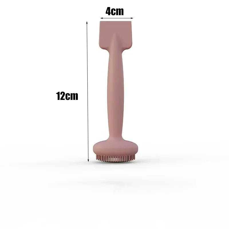 Makeup Tool Silicone Facial Cleansing Brush Double-Sided Scrubber Face Cleaner Pore Cleaner Exfoliator Skin Care Accessories