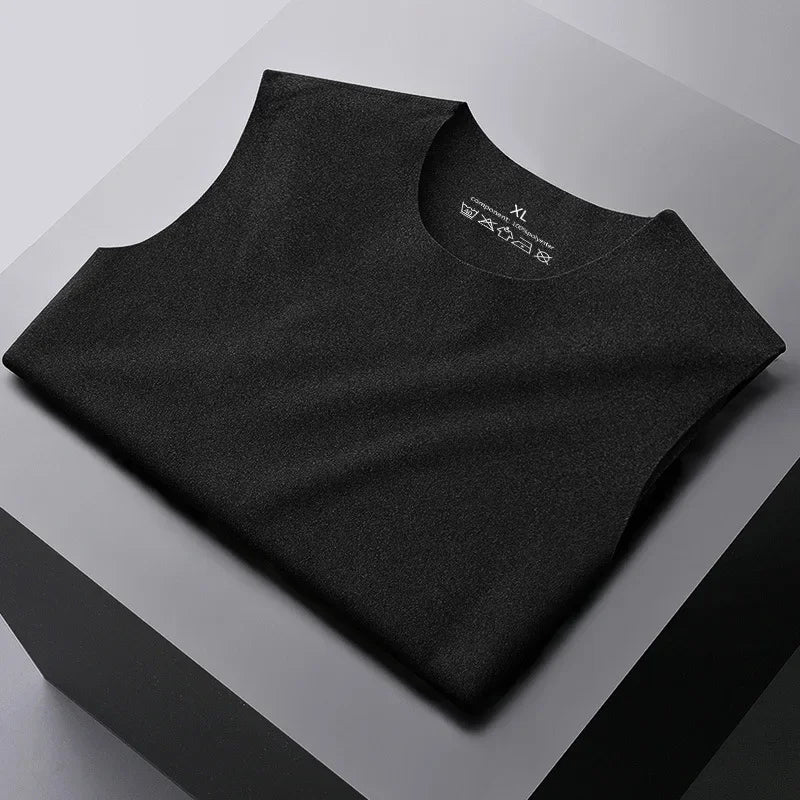 Men's shapewear tight fitting vest underwear seamless waist training vest abdominal control weight loss shapewear