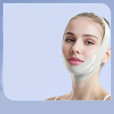 Portable Adjustable Face Tightening Bandage Face Lifting Belt Breathable V Shaped Slimming Bandage Resuable Facial Lifting Strap