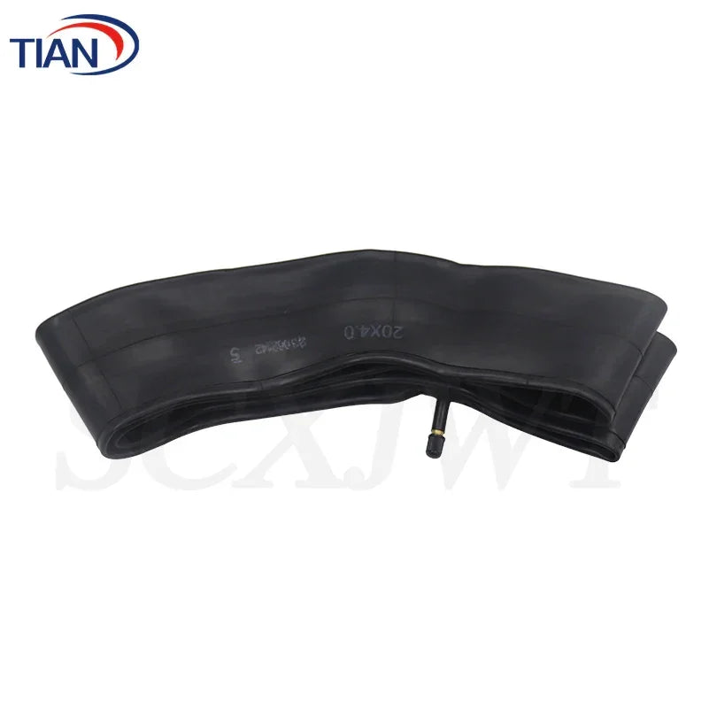 20/24/26 Inch Beach Bike Snow Bike Inner Tube 20x4.0/24x4.0/26x4.0 AV Schrader Electric Bike Fat Tire Cycling Tyre Rubber Tube