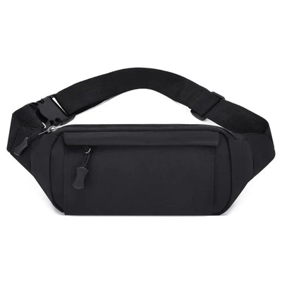 Banana Bag Waterproof Waist Pouch Oxford Cloth Wear Resistant Waist Bags Portable Large Capacity Shoulder Belt Bags Running