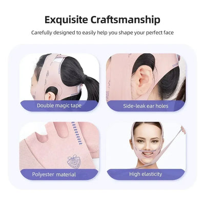 Face Slimming Bandage Women Face Lifting Belt V Line Shaper Chin Cheek Lift Up Anti Wrinkle Strap Facial Beauty Skin Care Tools