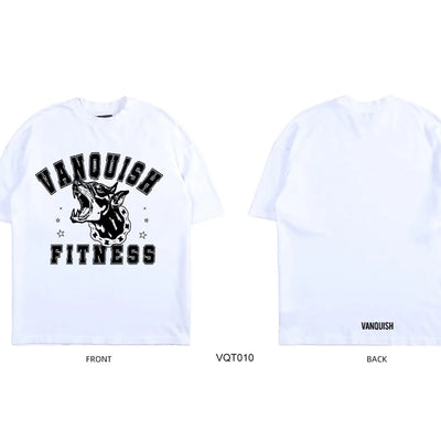 Gym Street T-shirt Men's Summer Trend Fashion Fitness Training Short Sleeves Loose and Comfortable Pure Cotton Men's Clothing