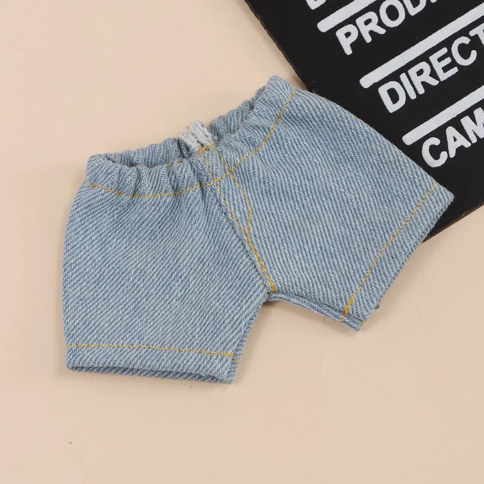 Labubu Doll Clothing Accessories Labubu Accessory Replacement Set Cute Doll Clothing Dopamine Wear Matching Decoration Beret Bag