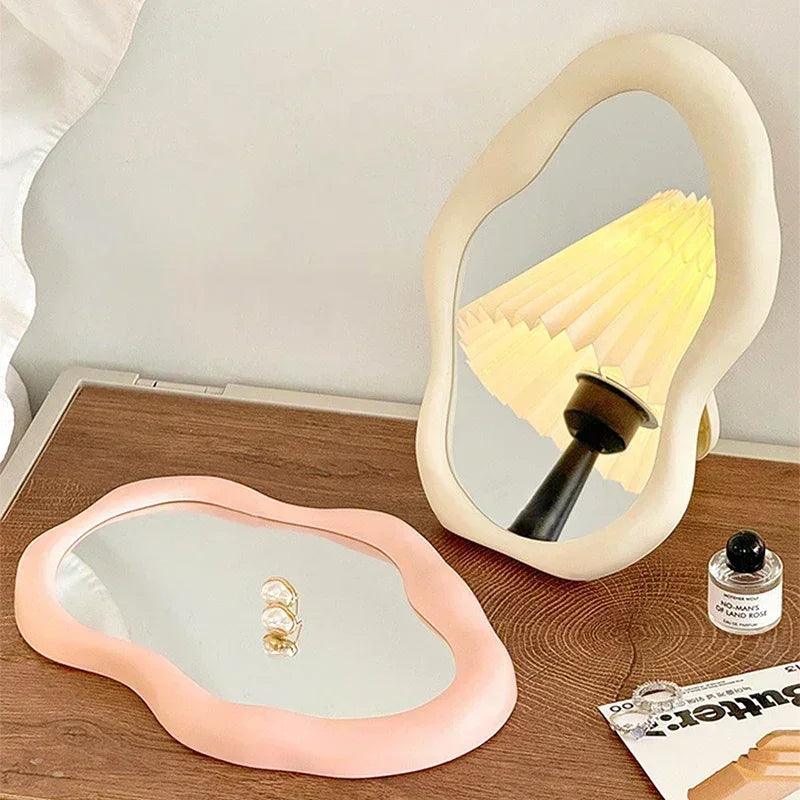 Tabletop decorative mirrors makeup mirror home decoration,woman supplies bedroom desk accessories room decor