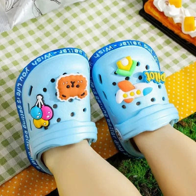 Soft Anti-Skid Cartoon Design Hole Sandals |Children's Shoes | Summer Wear For Boys Girls | Kids Shoes/Slippers | Baby Shoes