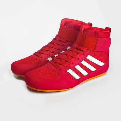Boxing wrestling shoes children's adult training men women combat fighting Sanda high top shoes boots strength weightlifting gym