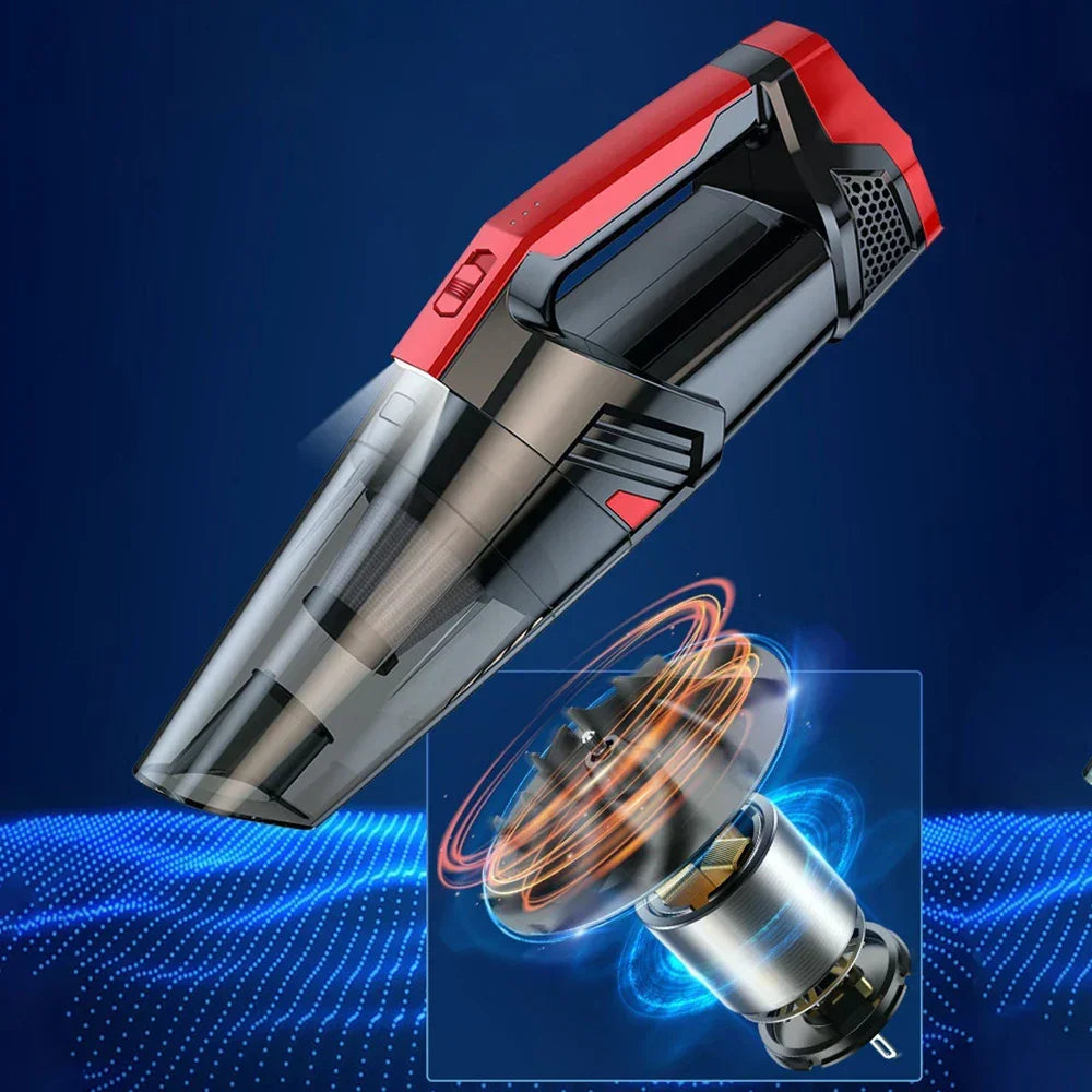 Car Vacuum Cleaner Portable Wet And Dry dual-use Powerful High Suction Handheld Wireless Vaccum Cleaners For Car Upholstery