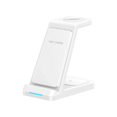 30W Wireless Charger Stand 3 in 1 Fast Charging Station for iPhone 16 15 14 13 12 iWatch 10/9/8/7/6/5/4/3 Airpods 4/3/2/Pro