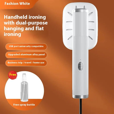 Mini Garment Steamer Steam Iron Handheld Portable Home Travelling For Clothes Usb Powered Ironing Wet Dry Ironing Machine