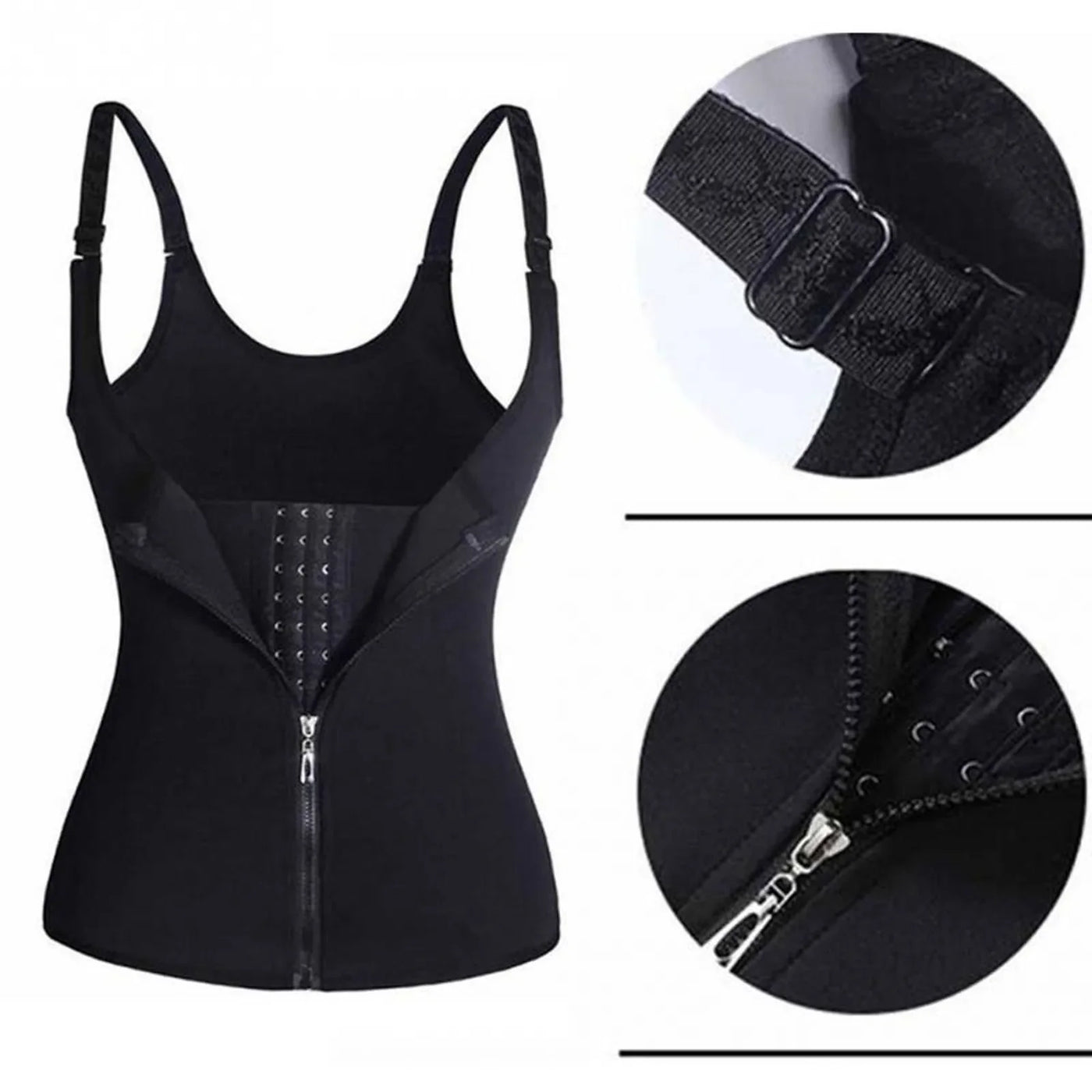 Shapewear Reducing And Shaping Girdles For Women Waist Trainer Sleeveless Bodysuit Basic Thong Slim Fit Sweatwicking Shapewear
