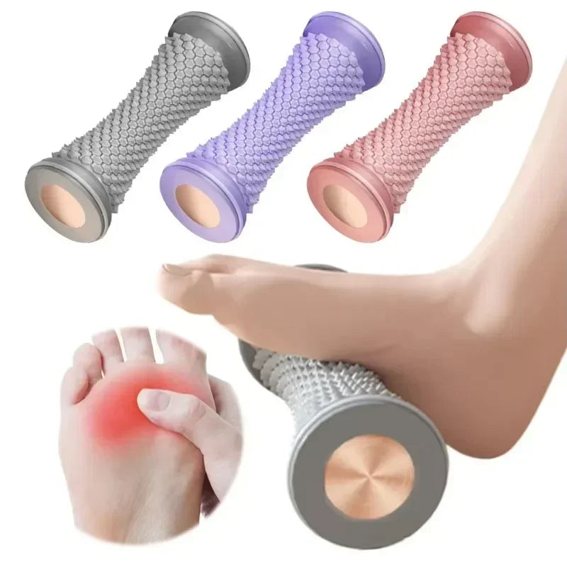 1 Pc Foot Roller Massager Yoga Plantar Fascia Roller Home Fitness Fingerpressure Board Muscle Relaxation Foot Roller Stick Impro