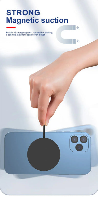 Magnetic Wireless Charger Fast Charging Pad Stand for iPhone 16 15 14 13 12Pro Max Airpods PD USB A Phone Chargers Dock Station