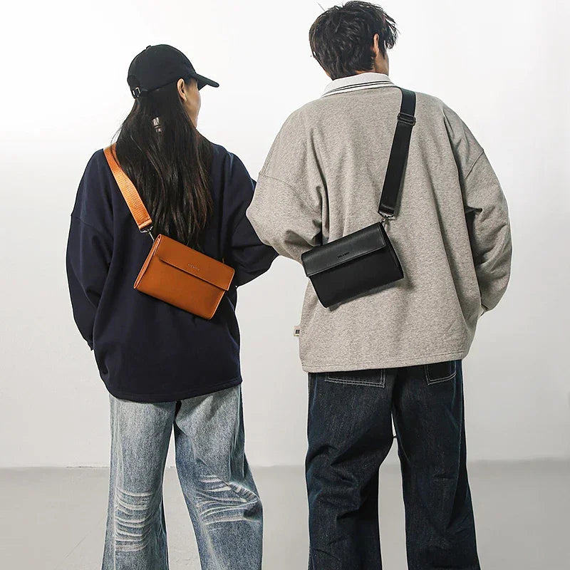 Designer Men Bag Fashion Shoulder Bag Business Briefcase Unisex Messenger Bags Vintage Leather Crossbody Bag Casual Man Handbags