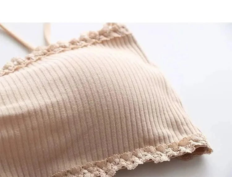 Women's Cotton Bra Female