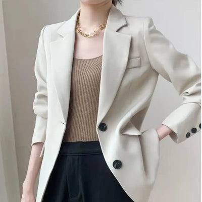 Stylish Trendy Elegant Casual Blazer Women's Autumn Coat