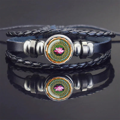 Hinduism God Bracelets Ganesha Vishnu Shiva Amulet Bracelet for Men Women Goddess of Kashmi Wealth Bangle India Buddhism Jewelry