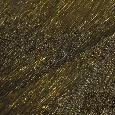 Soft Tulle Pleated Fabric Bark Wrinkle Texture By The Meter for Wedding Decoration Clothes Sewing Anti-wrinkle Cloth Glossy Gray