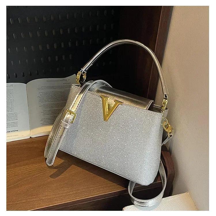 2025 new high-sense women’s designer handbag - feminine versatile large capacity for work & crossbody