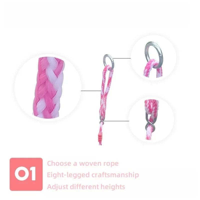 Children's swing toys Garden swing children's swing toys, adjustable rope indoor swing, baby outdoor game toys, indoor toys