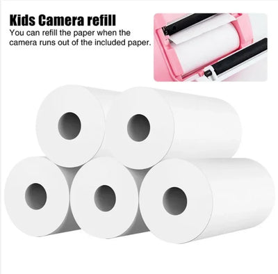 Digital Children Camera Photography Instant Print Camera 1080P HD Video Recorder Mini Thermal Printer Educational Birthday Gifts