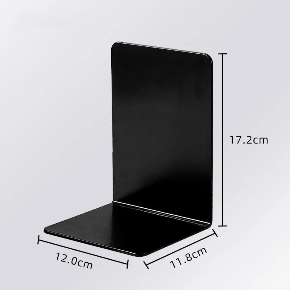Desktop Organizer L-shaped Desk Bookends INS Display Book Stand Simple Durable Book Support Rack Magazine