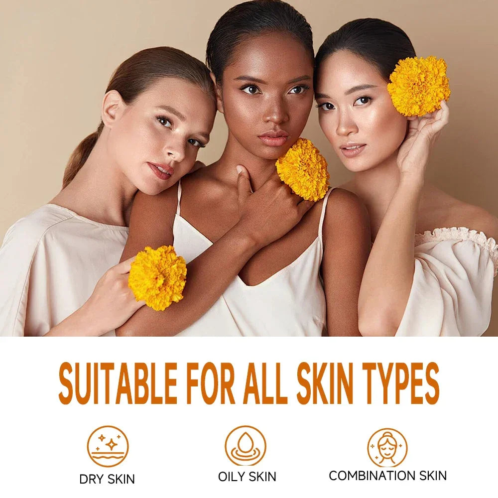 Vitamin C Facial Serum Anti Aging Whitening Brightening Dark Spots Freckle Remove Hyaluronic Acid Vitamin E 40ML /60ML 2025