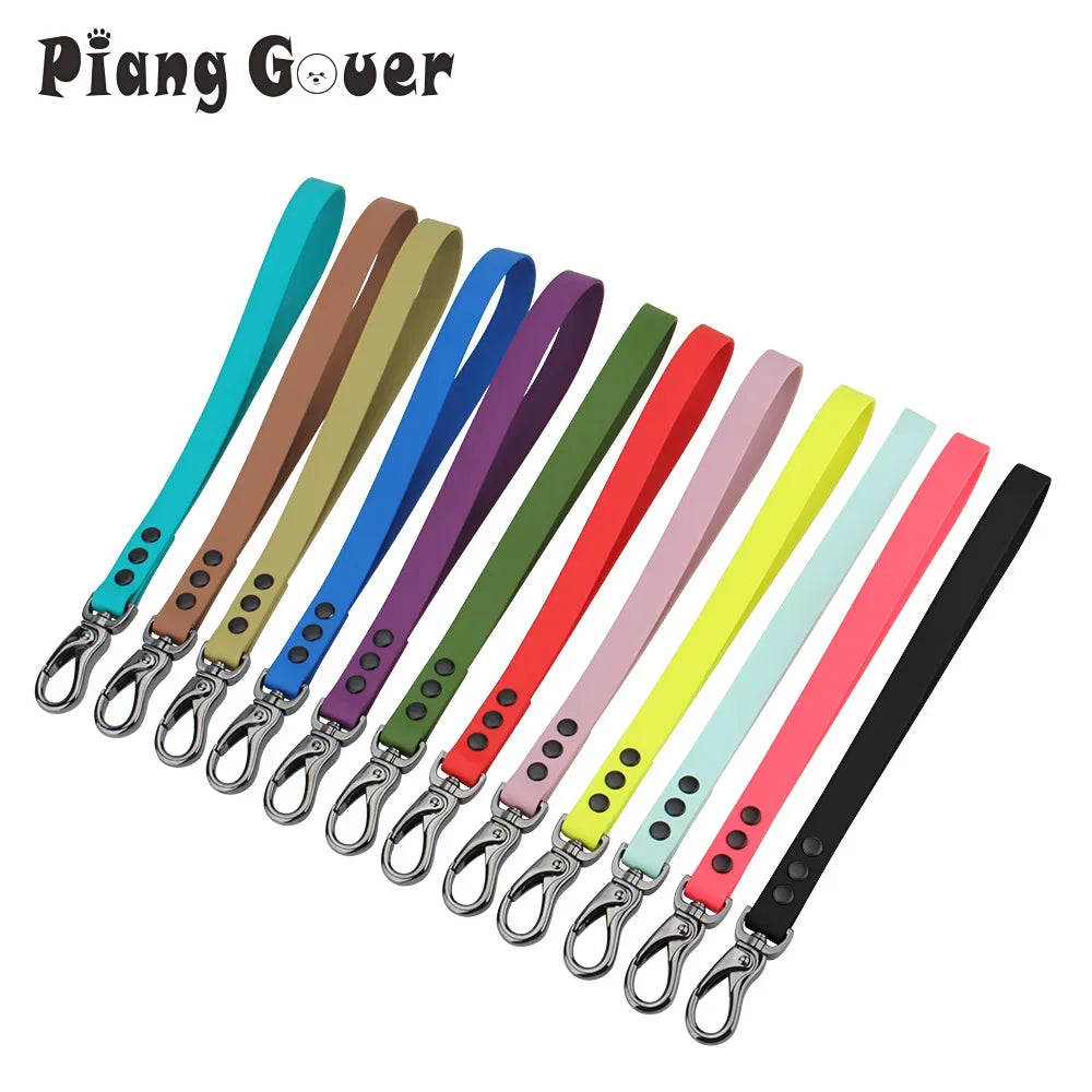 35cm Short Pet Leashes PVC Dog Leash Waterproof Training Cat Dog Walking Rope