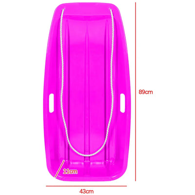 Snow Grass Sand Sledge Toboggan Pull Rope Board Boat Sliding Durable Skating Speeder For Outdoor Sport Scooter Sled Supplies
