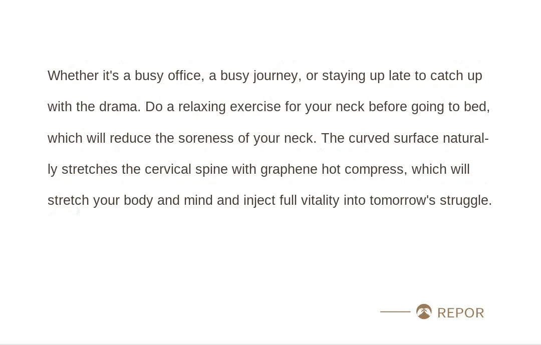 Multi Functional Smart Cervical Stretching Hot Compress Pillow for Neck Protection Kneading & Massage Pillow for Neck & Waist