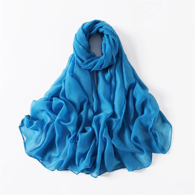 New Cotton Linen Scarf For Women Girls Students Autumn Classic Solid Color Scarves Retro Soft Foulard Viscose Female Wrap Shawls