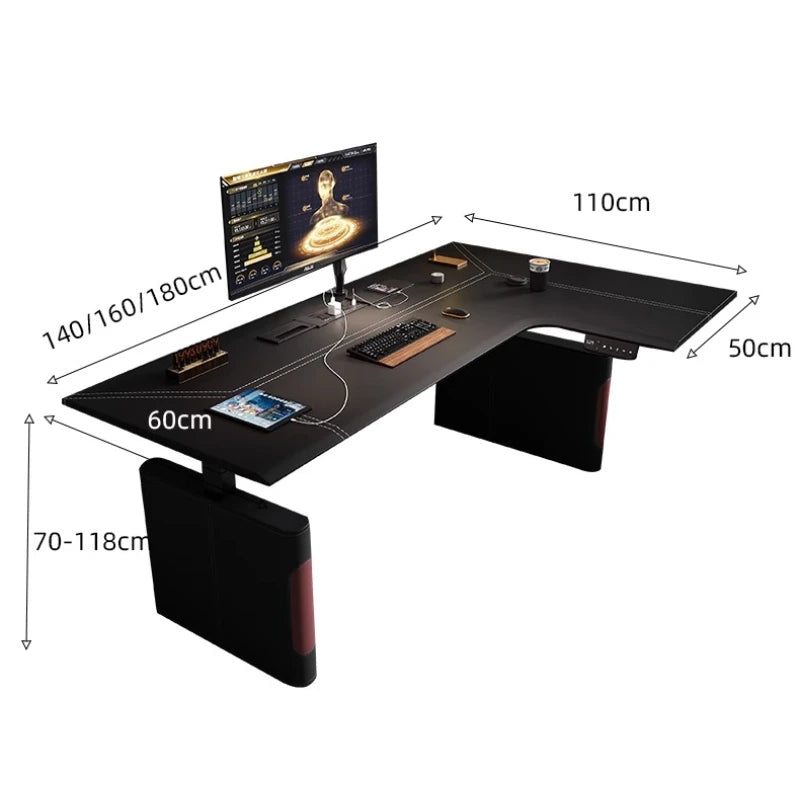 Working Corner Office Desk Luxury Bedroom Designer Compurter Office Desk Gaming Modern Biurka Komputerowe Home Furniture