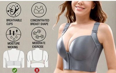 Dimmkof Full Back Coverage Push up Bras For Women