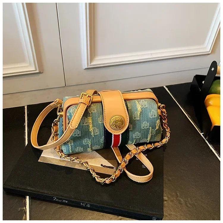Luxury - grade 2025 women’s niche - designed cowboy - cloth bags - fashion - forward crossbody shoulder & under - arm