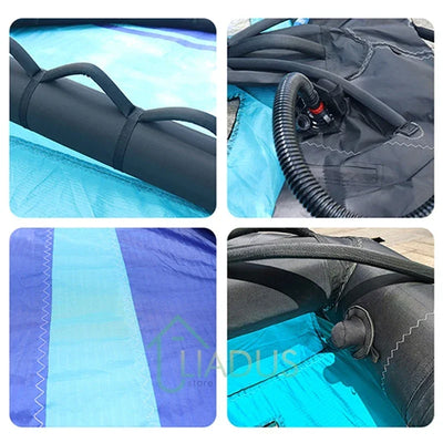 Inflatable Windsurf Wing, Surfboard Wing Paddle Board, Stand Up Wind Surfing Kites Handheld Wing Boards Water Windsurf Wing