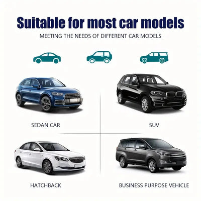 Universal Car Windshield Snow Cover - Frost Ice Rain & Sun Protector for Most Cars & SUVs, 1PC Auto Windscreen Shield