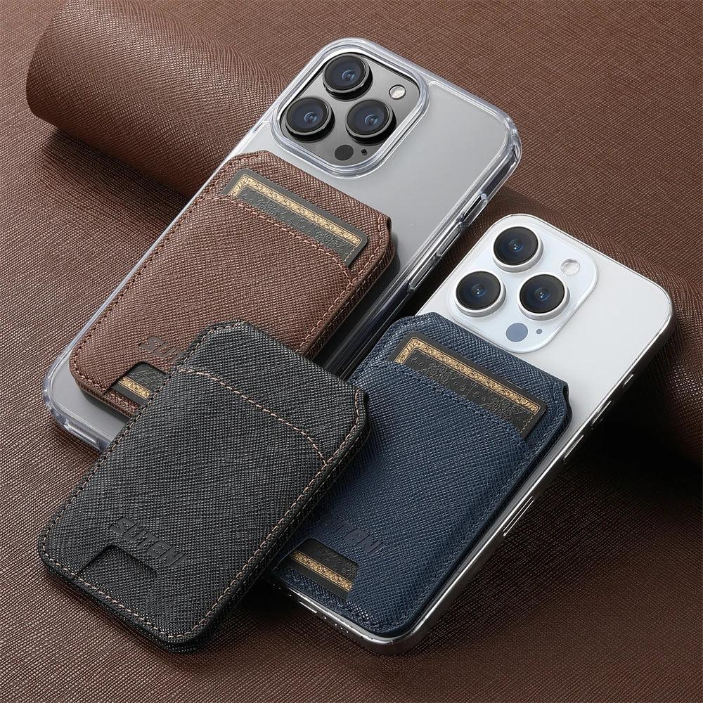 Wallet Phone Case For iPhone 17 17Air 12 13 14 15 Plus 16 Pro Max Card Holder Leather Magnetic Pocket For Magsafe Wallet Cover