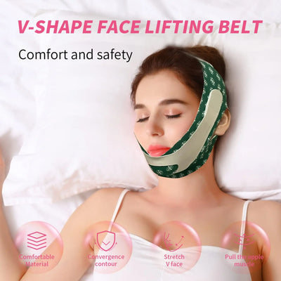 Women Face Slimming Bandage Face Lifting Belt V Line Shaper Cheek Chin Lift UP Strap Anti Wrinkle Band Beauty Facial Care Tools