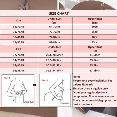 Front Closure Traceless Bras For Women