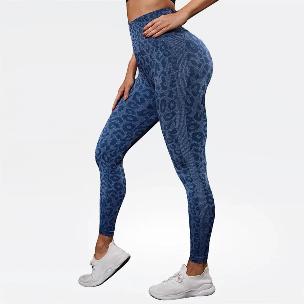 Seamless Tie Dye Leggings Women