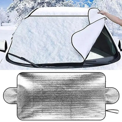 Car Accessories Car Windscreen Windshield Frost Cover Ice Snow Shield Front Protector Auto UV Protection Curtain Styling