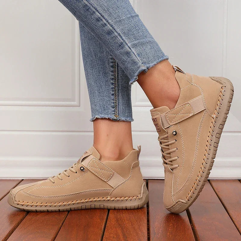 New Women's Boots Fashionable Simple Trendy Luxurious Brand Casual Shoes Waterproof Wear Resistant Soft Soled Platform Boots