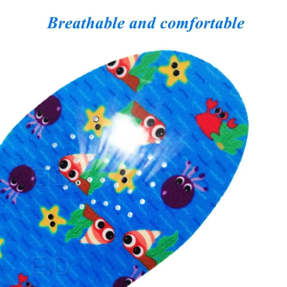 Kids Children 3D Orthopedic Insoles Arch Support insole for OX-Legs Flat Foot insoles Orthotic Pads Correction Health shoes pad