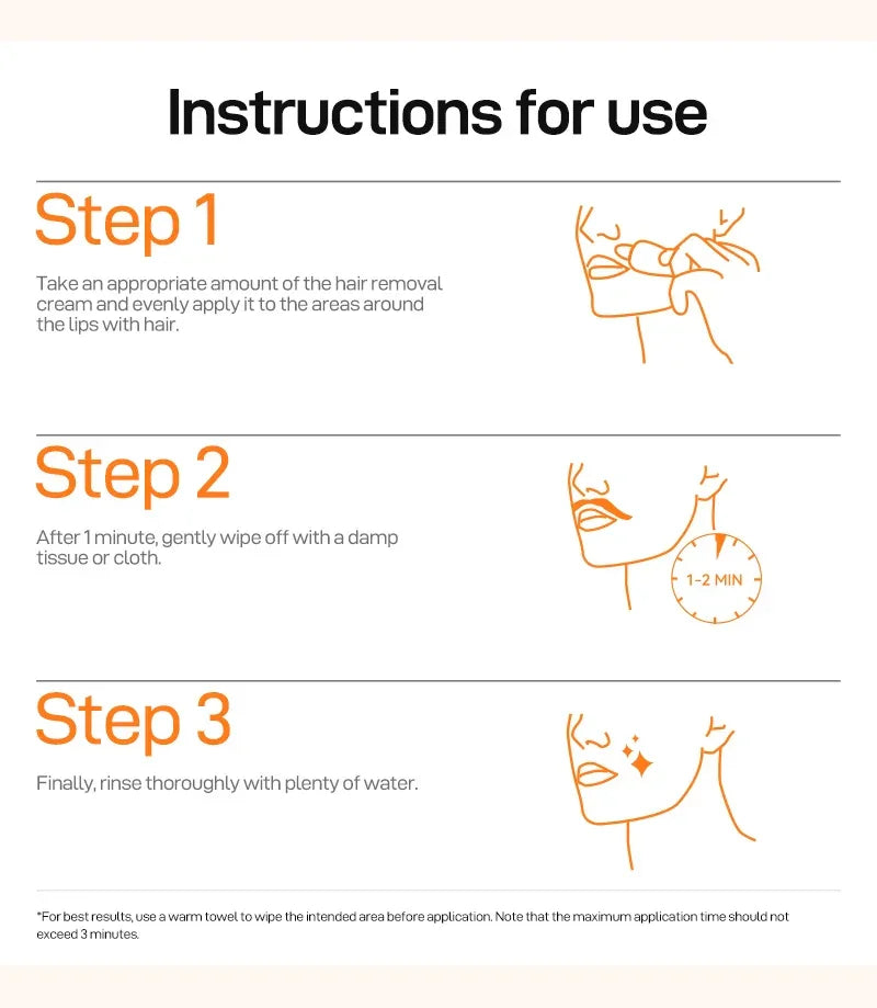 Hair Removal Cream for Ladies Women Depilation Cream Pain Without Underarm Lip Hair Wax Skin Care Facial Hair Removal Cream tool