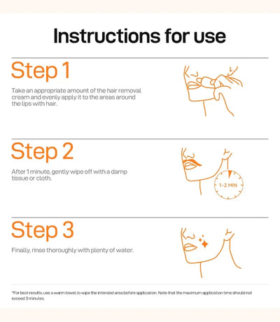 Hair Removal Cream for Ladies Women Depilation Cream Pain Without Underarm Lip Hair Wax Skin Care Facial Hair Removal Cream tool