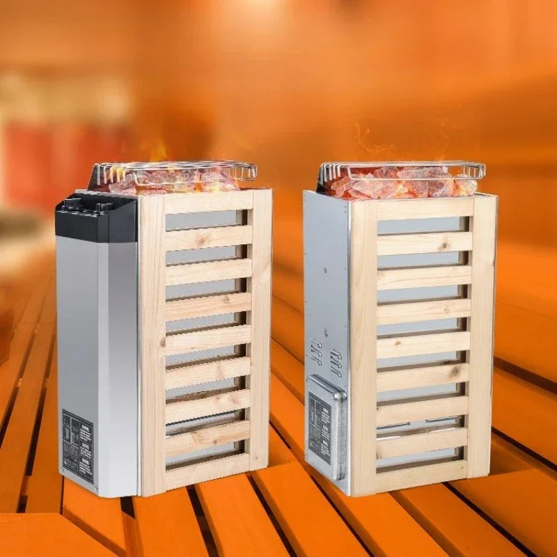 220V Stainless Steel Sauna Heater  Home Use Heating Furnace Room Dry Equipment