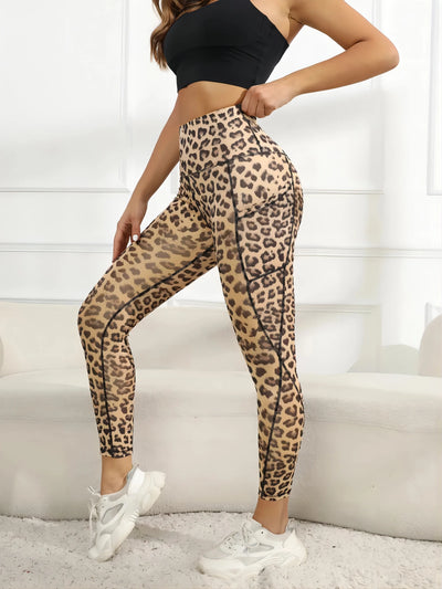 Women's Pocketed Leggings High Waisted Tummy Tuck