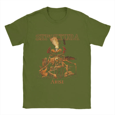 Oversized T Shirt Summer Sepultura Roots Fashion T-Shirts  Cotton Tshirt for Men's Y2K Classic Design Short Sleeve Tees