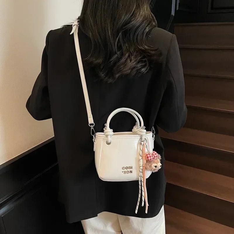 2025 unique women’s handbag designer shoulder purse minimalist bucket & square bag versatile crossbody for work
